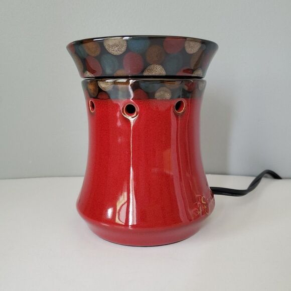 Scentsy Full Size Palette Electric Candle Wax Warmer Retired 2010 - Picture 2 of 11